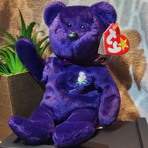 RARE princess Diana TYBeanieBaby 1997 Indonesia tags PE pellets nospace …